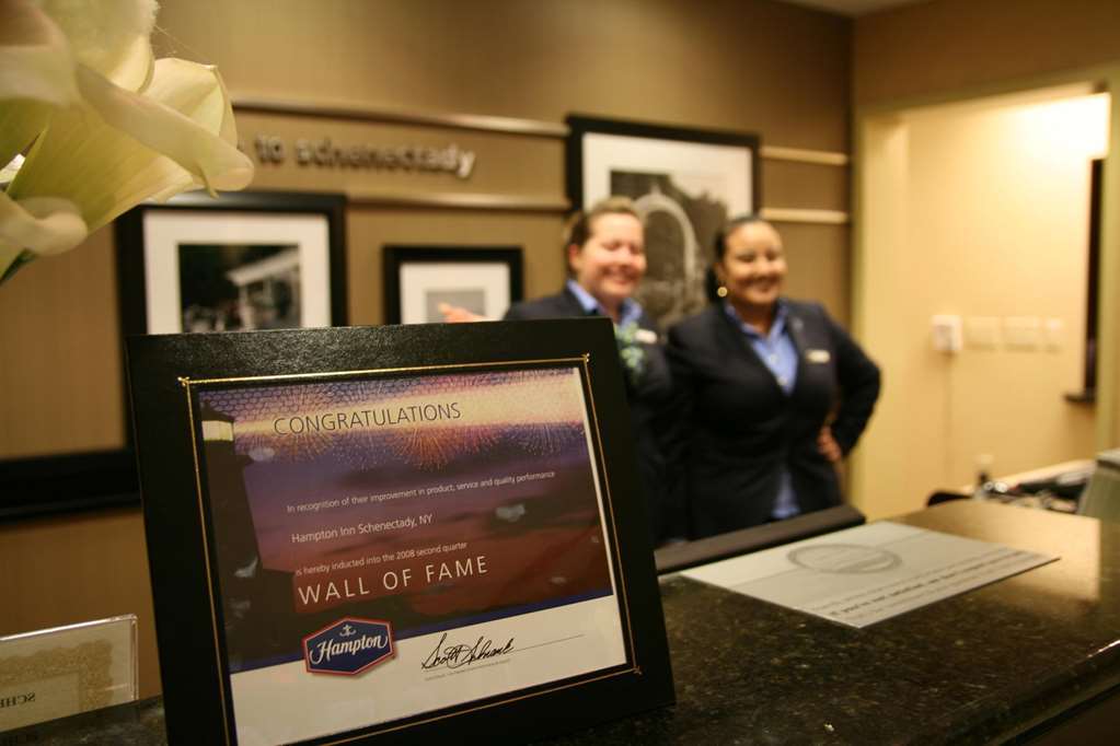 Hampton Inn Schenectady Interior foto