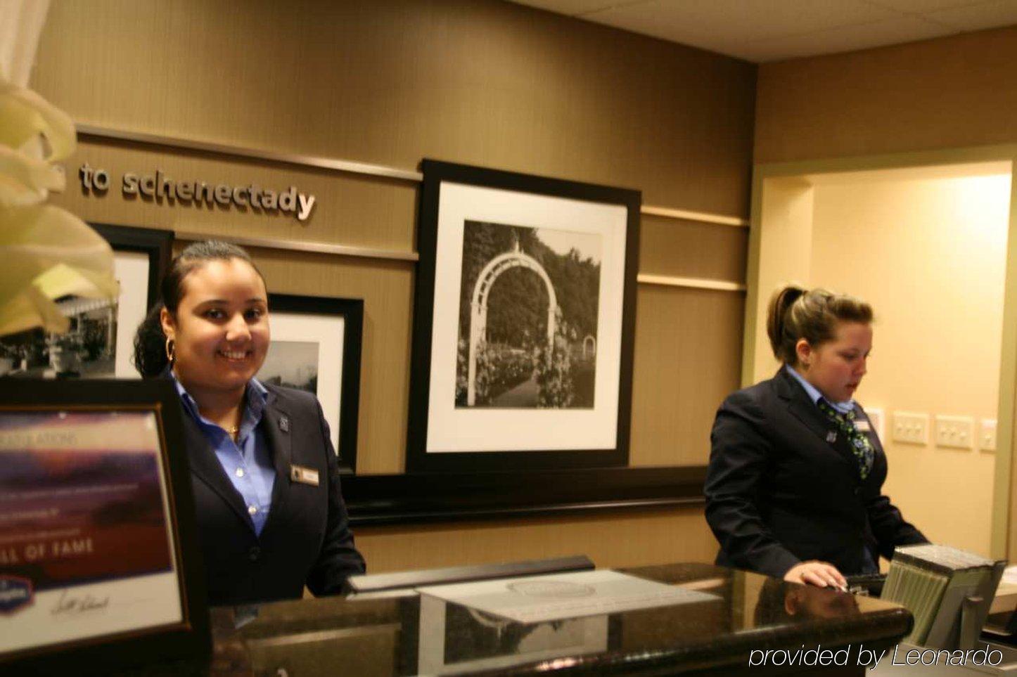 Hampton Inn Schenectady Interior foto